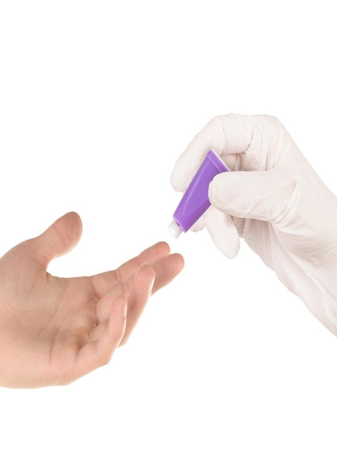 Mbh مشارط أمان AKTIVSAFE، علبة تحتوي على 100 مشارط، عبوة من قطعتين (21G، 2.2 مم) - Image 3